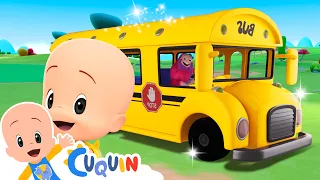 As rodas do ônibus - Música infantil de Cleo e Cuquin em português - Família Telerín