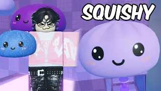 AKU NAIK TOWER SQUISHY PALING KENYAL DI ROBLOX