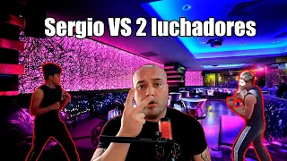 Mi última pelea en la discoteca, eran luchadores!