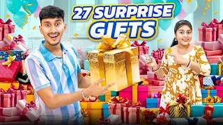 27 SURPRISE Gifts  🎁On his 27th Birthday 🎂😍