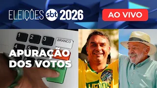 ELEIÇÕES 2026: Apuração dos votos do primeiro turno no SBT News | #EleiçõesSBT2026