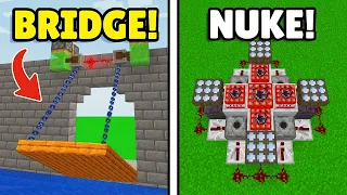 5 NEW Redstone Hacks You Didn't Know! Minecraft