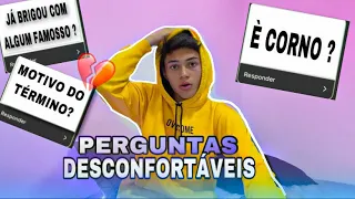 RESPONDENDO PERGUNTAS DESCONFORTÁVEIS!!( Falei sobre o motivo do meu término)* Luan Alencar