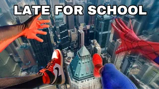 Miles & Peter Late for School POV!