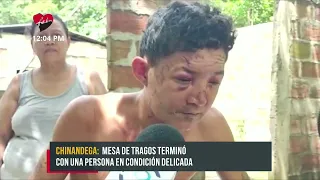 Noche de tragos casi le cuesta la vida a hombre en Chinandega - Nicaragua
