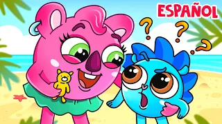 ¿Dónde está tu mami? | Canciones divertidas para niños 😻🐨🐰🦁 de Baby Zoo Español