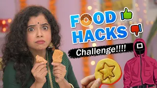 🤣 *VIRAL* FOOD HACKS *CHALLENGE* 🍪 !! | Dalgona Candy, Popcorn, Magic Noodle  | Munna Unplugged