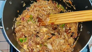 #Himmafushi #Maldives valhomas fried rice(dried tuna fried rice)tip in the description