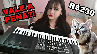 COMPREI O TECLADO MAIS BARATO DA INTERNET - VALE A PENA?
