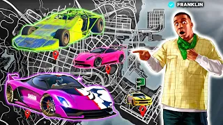 ¡UBICACIÓN de TODOS los Autos SECRETOS de GTA 5 en 3 MINUTOS! (Modo Historia)