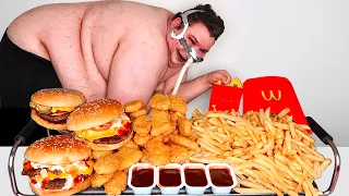 Celebrating My 400 Pound Milestone.... McDonald's Mukbang