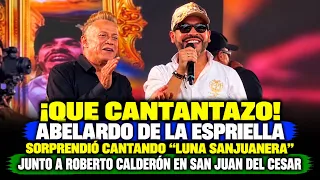 Abelardo de la Espriella canta “Luna sanjuanera” | Vallenato en San Juan del Cesar