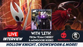 Interview w/ Leth from Team Cherry & Mongoose Rodeo - Hollow Knight Silksong & Crowsworn