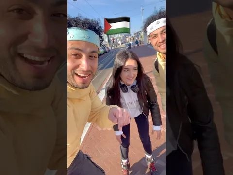 اتحداكي تغني لفلسطين وشو كان الرد !😱🇵🇸 #foryou #فلسطين #اكسبلور