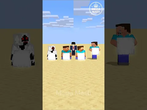 Herobrine Can’t Beat the Heaviest Bedrock😨|credit by@oreETV| #minecraft #shorts