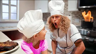She Ruined Our Dinner (Surprised)