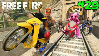 Free Fire หนังสั้น ยอดนักซิ่ง แข่งมอไซค์แว๊น สุดมันส์ EP29 | GTA V Mod