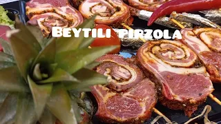 5 Mn izlenen beytili pirzola #steak #pirzola #keşfet #salt #kebap #cznburak #dubai #kuzu #youtube