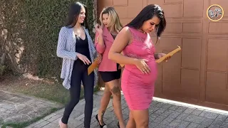 Humilharam uma mulher grávida, sem saber o erro que estavam cometendo!!!