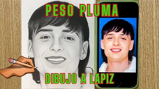 Como dibujar a PESO PLUMA en un dibujo a lápiz