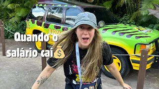 Quando o salário cai na conta!