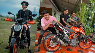 350,000 ലക്ഷത്തിന്റെ bike വീട്ടിൽ പറയാതെ വാങ്ങിയപ്പോൾ