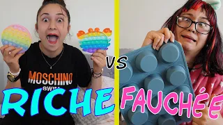 POP IT d'une riche VS d'une fauchée. Mademoiselle sabina/ nouvelle vidéo.