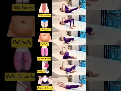You can practice these exercises every day before going to bed #fitness#smallmovementswithbigeffects