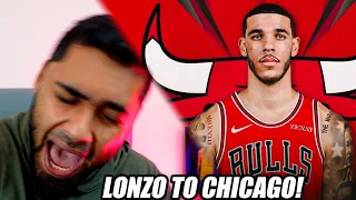 DIE HARD BULLS FAN REACTS to LONZO BALL SIGNING WITH THE CHICAGO BULLS 2021!
