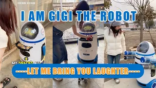 The collection of Robot Gigi is here! 🤖🎉#funny