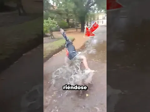 El se tropezó y su abuela reaccionó así 😱