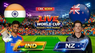 India vs New Zealand, T20 World Cup Live | Live Cricket Match Today | IND vs NZ Live | Cric norm