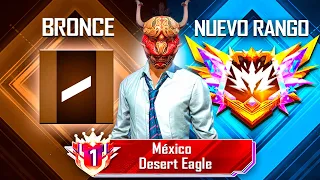 ¡SUBI DE BRONCE HASTA EL "NUEVO RANGO" en *20 MINUTOS* ☠️🔥 FREE FIRE