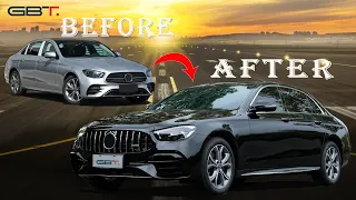 GBT body kit for 2021 Mercedes-benz E Model