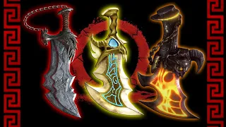 CUAL DE LAS ESPADAS DE KRATOS SON MAS PODEROSAS? - MaxiLunaPMY