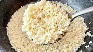 【小穎美食】大米扔進滾燙的油鍋裡，瞬間變美食，全家人都愛吃，營養又解饞