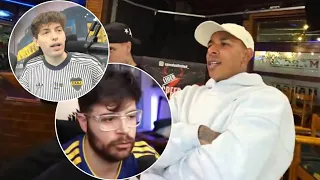 El inesperado cruce de Sebastián Villa con Davoo Xeneize y La Cobra 🔥