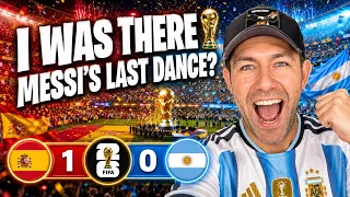 I Was at the WORLD CUP FINAL! Spain 1-0 Argentina — Matchday Vlog 🏆