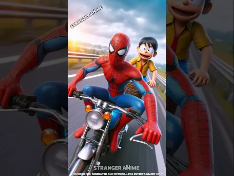 Doraemon margaya Bus 🚌 Blast me ab Kya Karega Spider Man#shortvideo #avengers