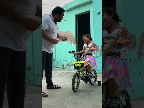 Sahi Khel Gayi Ladki 😱😱 Father Daughter Comedy 🤣🤣 #nannuchunnu #comedy #shorts