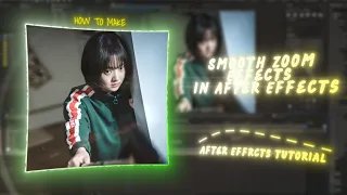 How to Create Smooth Zoom Effects in After Effects？