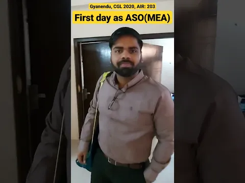 First Day in MEA❤️ | ASO , CGL 2020, AIR : 203 ⭐️| My flatmate