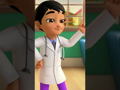 Doctor Doctor Song, डॉक्टर डॉक्टर #shorts #hindibalgeet #pretendplay #toddlers #preschool #ytshorts