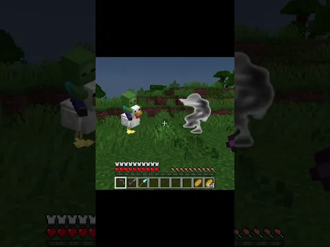 Chicken jockey dancing #minecraft #ytshorts #gaming #chicken #jockey #chickenjockey #yt #shortvideo