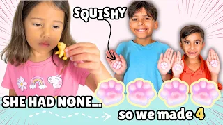 We Learned How To Make A Squishy 🐾