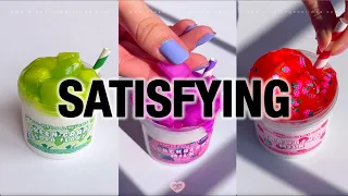 Satisfying Slime ASMR | SQUISHY "Milk" Slime Compilation