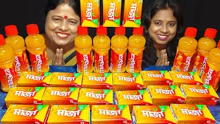 30 MAAZA DRINK CHALLENGE | FROOTI CHALLENGE | MANGO JUICE CHALLENGE |  FOOD EATING COMPETITION