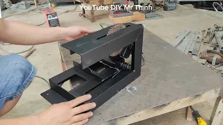 ( phần 2) video hướng dẫn chi tiết tự chế khung máy cắt bàn đa năng hoàn toàn từ sắt V ( part2 )