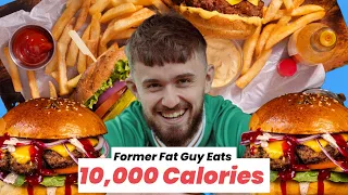 ATTEMPTING TO EAT 10,000 CALORIES & RUN A MARATHON !!