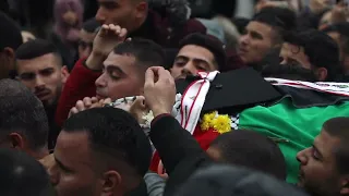 "بيرزيت" تودع شهيديها الشقيقين ظافر وجواد الريماوي في جنازة مهيبة داخل الحرم الجامعي